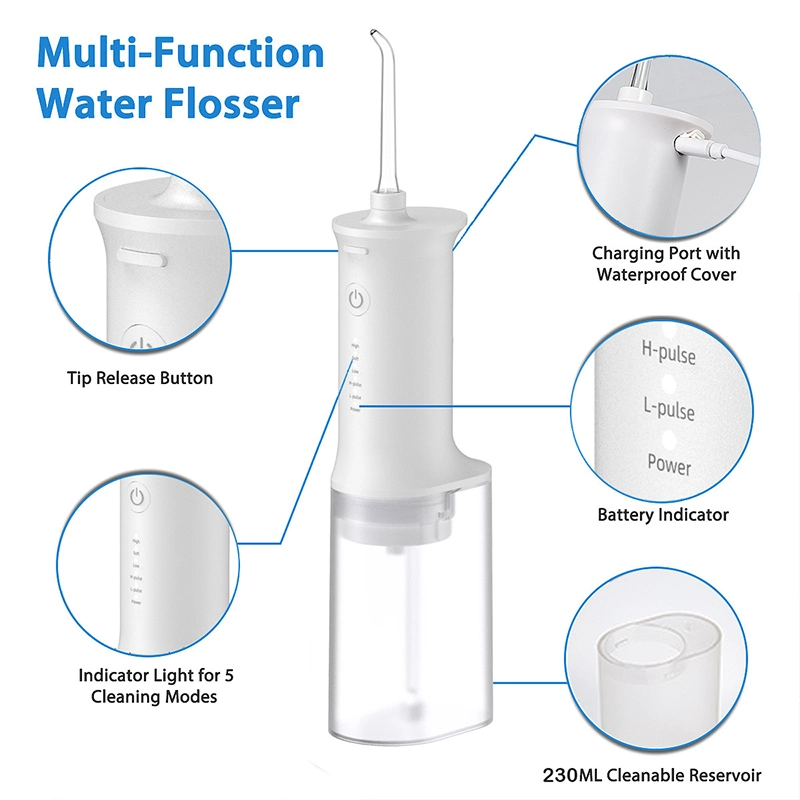 Wholesale Supplier Waterproof Floss Smart Oral Irrigator Multi Function Water Flosser