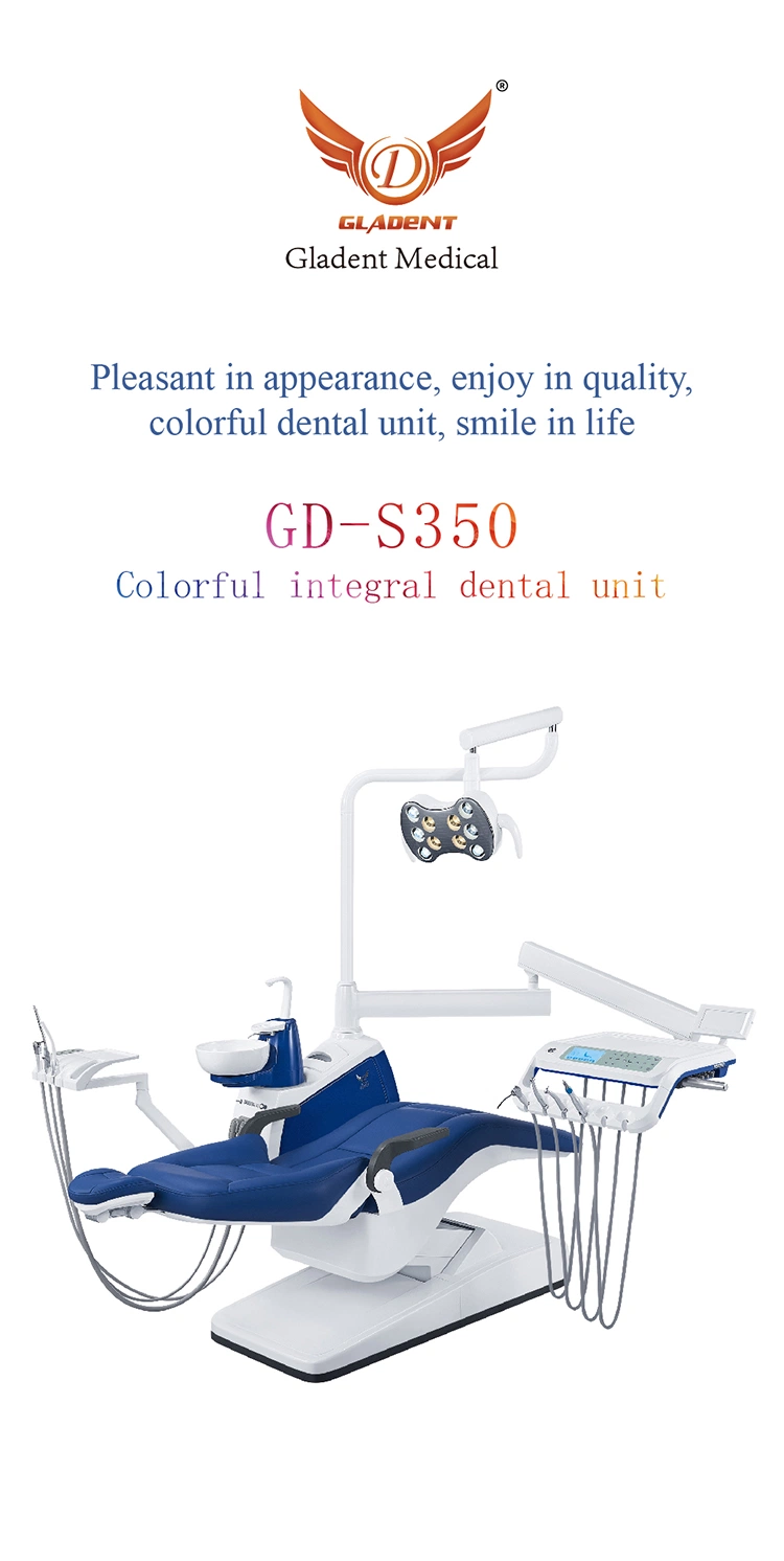 Colorful Ce&ISO Approved Dental Chair Ergonomic Dental Chair/Used Dental Equipment for Sale/Dental Scaler