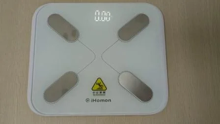Ihomon 180kg Electronic Bathroom Body Fat and Water Content Measuring Weighing Scale