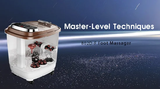 Fuan Fangao Relieve Fatigue Vibrator Home Detox Machine Ion Foot Bath SPA Cleanse System Massage Plantar Foot SPA Massager
