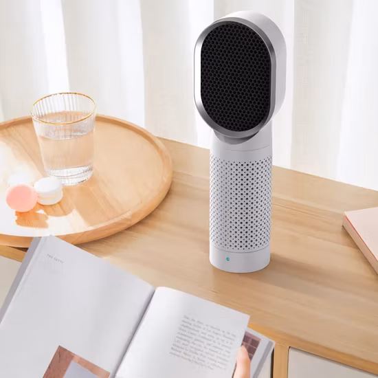 Home Appliance Kitchen Bedroom Formaldehyde Adsorption HEPA Filter UVC Air Purifier for Allergy Smokers
