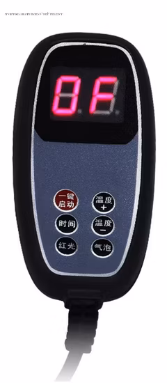New Style Electrical Foldable and Portable Infrared Heat Therapy Air Bubble Foot SPA Foot Bath Massager with The Remote Controller